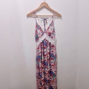 NWOT - AK Anna Kay floral maxi dresss Size M/L